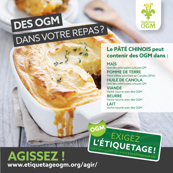 Lancement Campagne Exigez l'étiquetage!