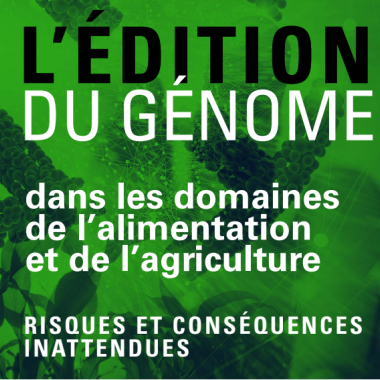 édition du génome agriculture