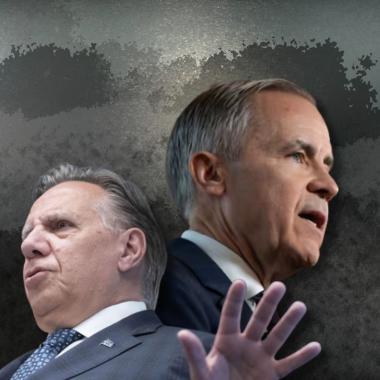 carney et legault sont dos à dos